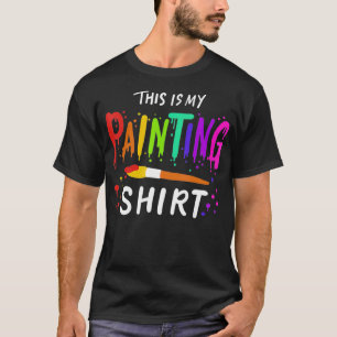 絵画の画家アーティストアート先生 Tシャツ