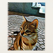 絵画の美しい猫 プランナー手帳 (正面)