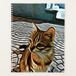絵画の美しい猫 プランナー手帳