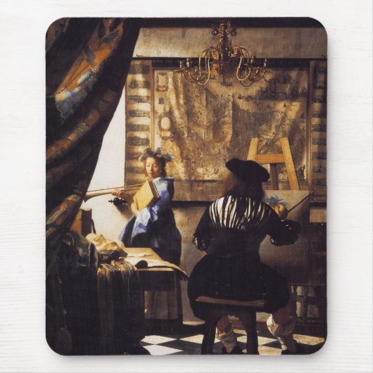 絵画の芸術 マウスパッド (正面)