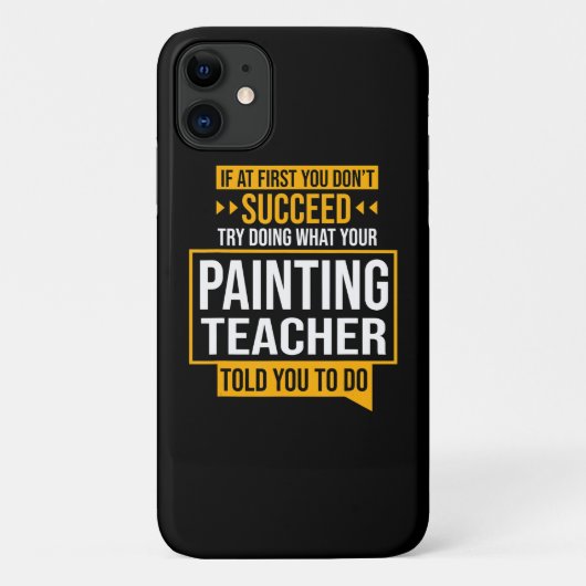 絵画の |もしTryの先生に成功し絵画ない Case-Mate iPhoneケース (裏面)