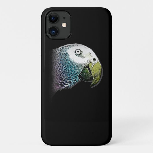 絵画の |オウム絵画の頭 Case-Mate iPhoneケース (裏面)