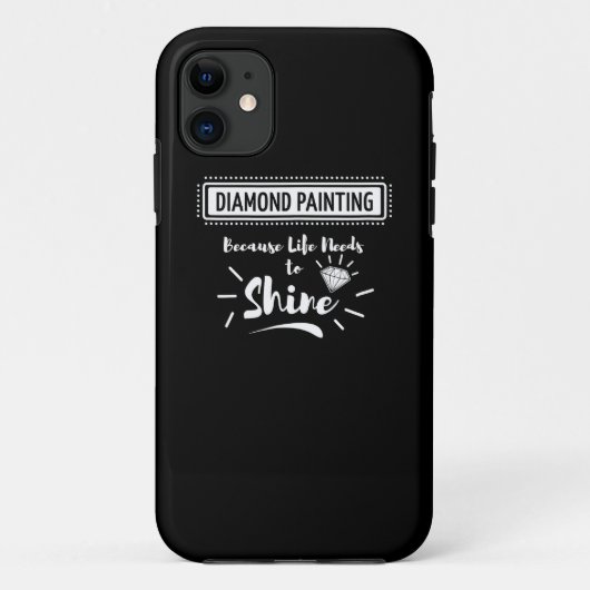 絵画の |ダイヤモンド絵画のホビーライフ・ニーズ Case-Mate iPhoneケース (裏面)