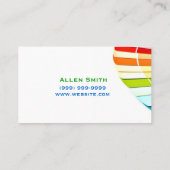 絵画の,画家,建築,デザイン 名刺 (裏面)