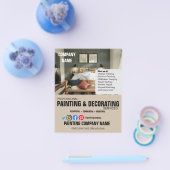 絵画の&飾インテリア チラシ (シングル)