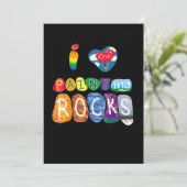 絵画の | I Love Rock 絵画's おもしろい Rock Painter 招待状 (スタンド正面)