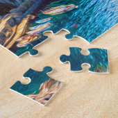 絵画のCinque Terre Liguria Italy Cliff Sea ジグソーパズル (側面)