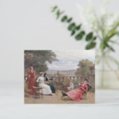 絵画はテラスにいる ポストカード (スタンド正面)