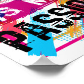 絵画は私の情熱の画家の画家アート ポスター (角)