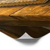 絵画ストーリーブックから庭の画家 ポスター (角)