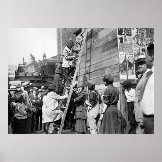 絵画ズタイムズスクエアシアター， 1920年代 ポスター (正面)