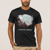 *~*絵画ズパインマウンテンズコロラド春 Tシャツ (正面)
