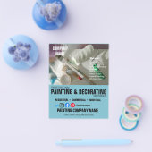 絵画ズ飾フライヤー チラシ (シングル)