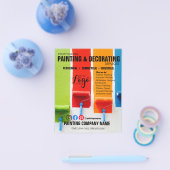 絵画ズ飾フライヤー チラシ (シングル)