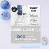 絵画ズ飾フライヤー チラシ (シングル)