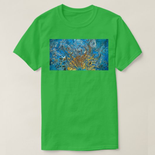 絵画デザイン10 Tシャツ (デザイン正面)