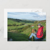 「絵画ハレハグだ」 ポストカード (正面/裏面)