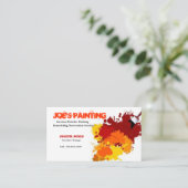 絵画ビジネスカードサンプルII 名刺 (スタンド正面)