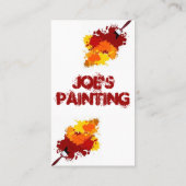 絵画ビジネスカードサンプルII 名刺 (裏面)