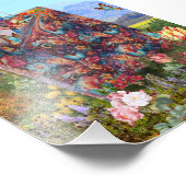 絵画ファンタジー花表現自然 フォトプリント            (角)