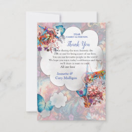 絵画ファンタジー花表現自然 出欠カード