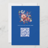 絵画ファンタジー花表現自然 招待状 (裏面)