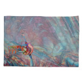 絵画ファンタジー花表現自然 枕カバー (裏面)