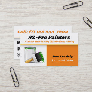 絵画会社 AZ-Proペインターの名刺 名刺