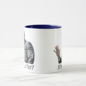 絵画失敗まだ私か。 マグカップ (中央)