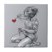 絵画愛 タイル (正面)