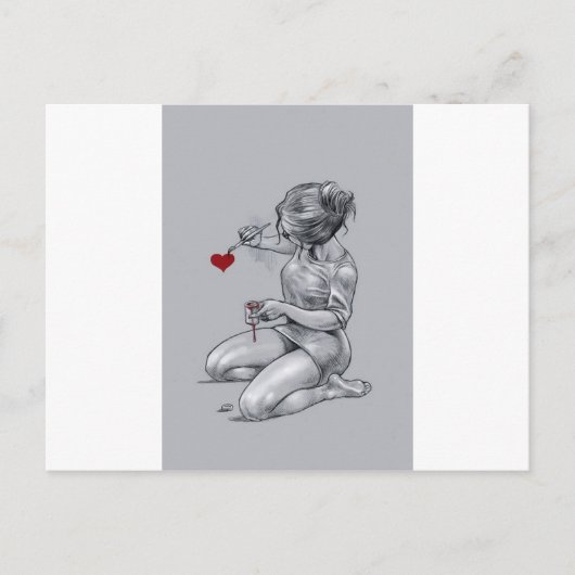 絵画愛 ポストカード (正面)