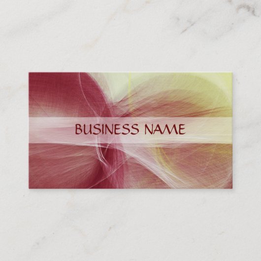 絵画抽象芸術第11条 名刺 (正面)