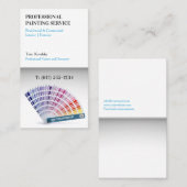 絵画業務 |デコレータ 名刺 (正面/裏面)