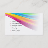 絵画業務 |画家 名刺 (裏面)