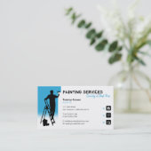 絵画業務 |画家 名刺 (スタンド正面)