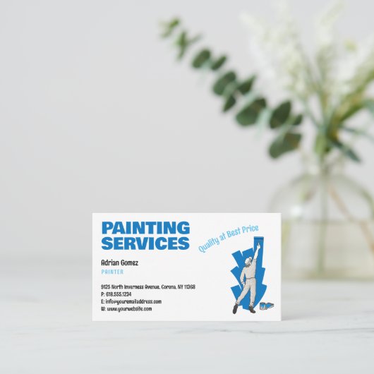 絵画業務 |絵師名刺 名刺 (スタンド正面)