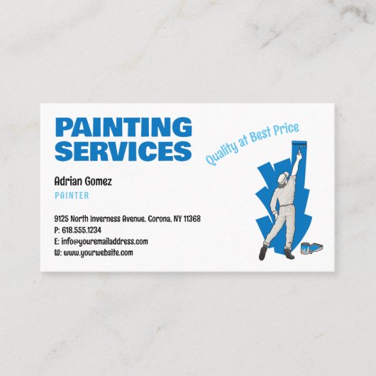 絵画業務 |絵師名刺 名刺 (正面)