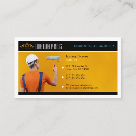 絵画業務 |絵師名刺 名刺 (正面)