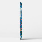絵画油絵さくらんぼ花抽象芸術 Case-Mate iPhoneケース (裏面 / 左)
