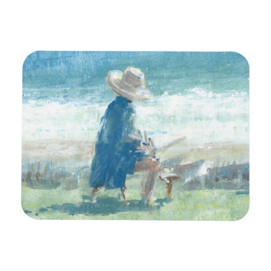 絵画海 マグネット (横)