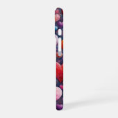 絵画的なハートバースト iPhone 16ケース (左側面)