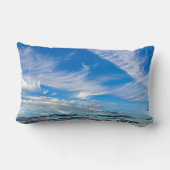 絵画的な雲の枕 ランバークッション (裏面)