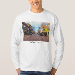 絵画的なSt Charles主要なSt Tシャツ
