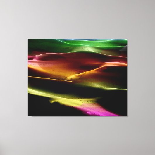 絵画砂丘アクリル#10 キャンバスプリント (正面)