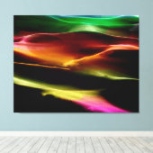 絵画砂丘アクリル#10 キャンバスプリント (インサイチュ (ウッドフロア))