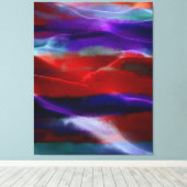 絵画砂丘アクリル#6 キャンバスプリント (インサイチュ (ウッドフロア))