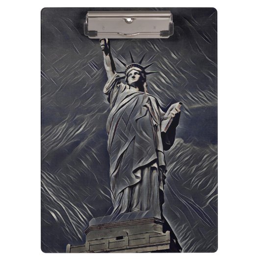 絵画自由の女神 クリップボード (正面)