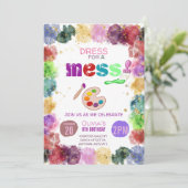 絵画誕生会 招待状 (スタンド正面)