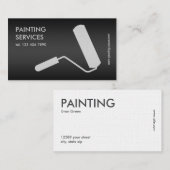 絵画黒 名刺 (正面/裏面)