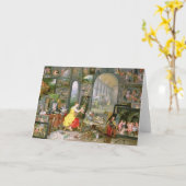 絵画2のアレゴリー カード (黄色い花)